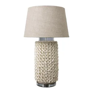 Newland Ceramic Table Lamp Base Cream- Base Only by Emac & Lawton, a Plants for sale on Style Sourcebook