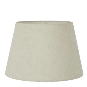 Linen Taper Lamp Shade XL Light Natural by Florabelle Living, a Lamp Shades for sale on Style Sourcebook