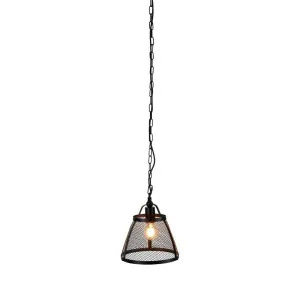 Lorenzo Ceiling Pendant Medium Black by Emac & Lawton, a Plants for sale on Style Sourcebook