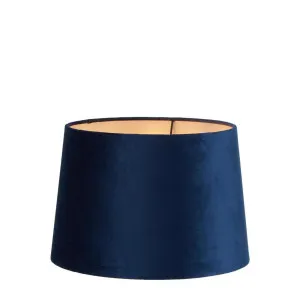 Velvet Drum Lamp Shade Medium Royal Blue by Emac & Lawton, a Lighting for sale on Style Sourcebook