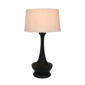 Peninsula Table Lamp Base Black- Base Only by Florabelle Living, a Table & Bedside Lamps for sale on Style Sourcebook