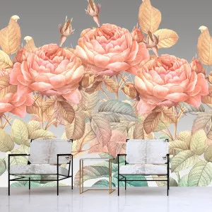 Rainbow Rose Wallpaper by Florabelle Living, a Artwork & Wall Decor for sale on Style Sourcebook