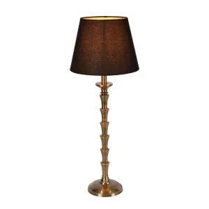 Jordan Table Lamp Base Antique Brass- Base Only by Florabelle Living, a Table & Bedside Lamps for sale on Style Sourcebook