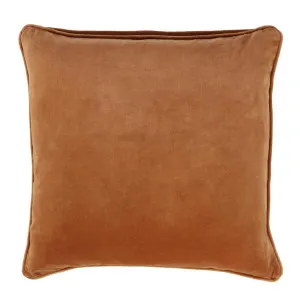 Chelsea Velvet Cushion Brown 50x50 by Florabelle Living, a Cushions, Decorative Pillows for sale on Style Sourcebook