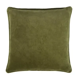 Chelsea Velvet Cushion Green 50x50 by Florabelle Living, a Cushions, Decorative Pillows for sale on Style Sourcebook
