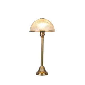 Fraser Table Lamp Antique Brass by Florabelle Living, a Table & Bedside Lamps for sale on Style Sourcebook