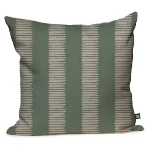 Fence Line Reverse Cushion - Laurel by Grace Garrett, a Cushions, Decorative Pillows for sale on Style Sourcebook