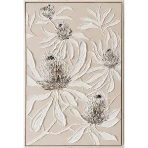 Banksia Oil Paint Wall Art by OneWorld Collection, a Artwork & Wall Decor for sale on Style Sourcebook