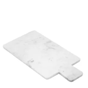 Graze Marble Board Rect White Handle by OneWorld Collection, a Tableware for sale on Style Sourcebook