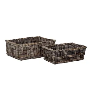 Cassis Rect Basket Set of 2 by OneWorld Collection, a Decor for sale on Style Sourcebook