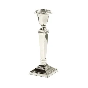 Candle Holder Small Nickel by OneWorld Collection, a Lanterns for sale on Style Sourcebook
