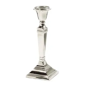 Candle Holder Large Nickel by OneWorld Collection, a Lanterns for sale on Style Sourcebook
