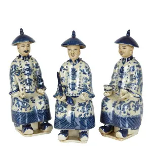 Zhanshi Figurines Set of 3 by OneWorld Collection, a Decor for sale on Style Sourcebook