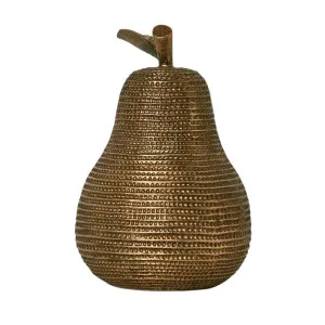 Pear Sculpture Bronze by OneWorld Collection, a Decor for sale on Style Sourcebook