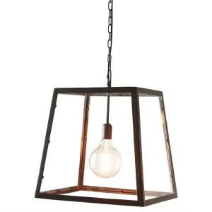 Theo Ceiling Pendant Black by OneWorld Collection, a Pendant Lighting for sale on Style Sourcebook
