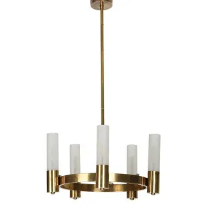Oscar Ceiling Pendant Antique Brass by OneWorld Collection, a Pendant Lighting for sale on Style Sourcebook