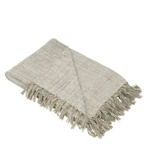 Alia Throw Natural 140x180cm by OneWorld Collection, a Throws for sale on Style Sourcebook