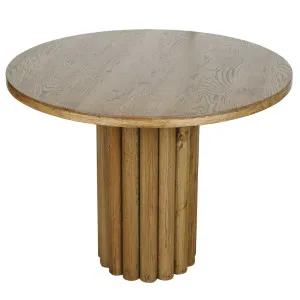 Sass Oak Dining Table Natural 100cm by OneWorld Collection, a Dining Tables for sale on Style Sourcebook