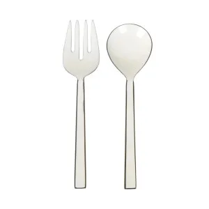 Enamel Salad Servers by OneWorld Collection, a Tableware for sale on Style Sourcebook