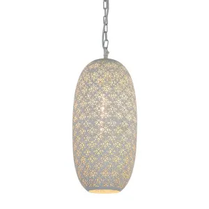 Umbriel Ceiling Pendant Light White by OneWorld Collection, a Pendant Lighting for sale on Style Sourcebook