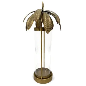 Areca Glass Candle Holder by OneWorld Collection, a Lanterns for sale on Style Sourcebook