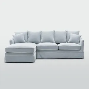 Noosa 3 Seater Left Chaise Sofa Beach by Florabelle Living, a Sofas for sale on Style Sourcebook
