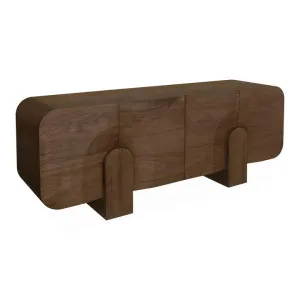 Alisha 2.1m Buffet Unit - Light Walnut by Interior Secrets - AfterPay Available by Interior Secrets, a Sideboards, Buffets & Trolleys for sale on Style Sourcebook