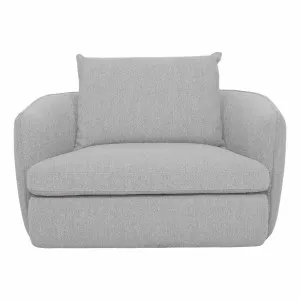 Nest Swivel Armchair in Het Light Grey by OZ Design, a Chairs for sale on Style Sourcebook