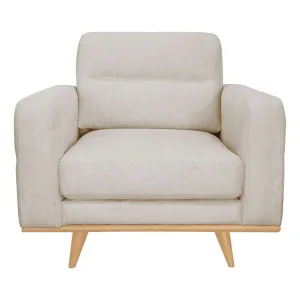 Astrid Armchair in Talent Sand / Clear Leg by OZ Design, a Chairs for sale on Style Sourcebook