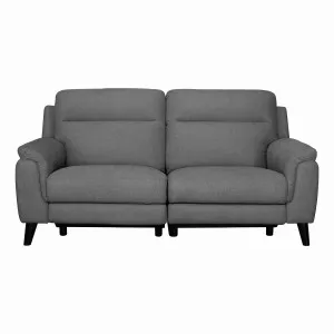 Forbes 2 Seater Recliner Sofa in Mars Charcoal by OZ Design, a Sofas for sale on Style Sourcebook