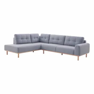 Stratton Corner Chaise Sofa LHF in Cloud Pewter by OZ Design, a Sofas for sale on Style Sourcebook