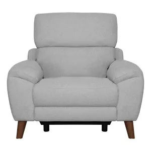 Anthony Recliner Armchair in Mars Silver by OZ Design, a Chairs for sale on Style Sourcebook