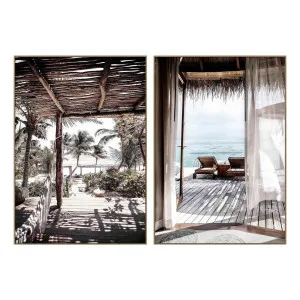 Hideaway Box Framed Canvas Set of 2 in 95 x 135cm by OzDesignFurniture, a Painted Canvases for sale on Style Sourcebook