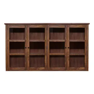Mango Creek Hutch for 4 Door Buffet in Rustic Chocolate by OZ Design, a Sideboards, Buffets & Trolleys for sale on Style Sourcebook