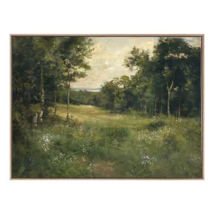 Spring Meadows Box Framed Canvas in 123 x 93cm by OZ Design, a Painted Canvases for sale on Style Sourcebook