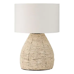 Perline Table Lamp 40x60cm in Natural by OZ Design, a Table & Bedside Lamps for sale on Style Sourcebook