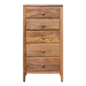 Apollo Tallboy in Mangowood Clear Lacquer by OZ Design, a Dressers & Chests of Drawers for sale on Style Sourcebook