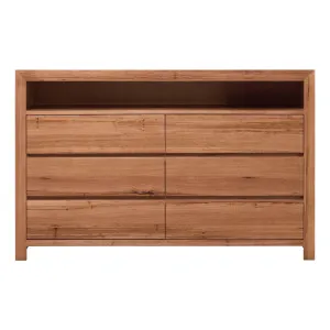 Santos Dresser in Dark Wormy Chestnut by OZ Design, a Dressers & Chests of Drawers for sale on Style Sourcebook