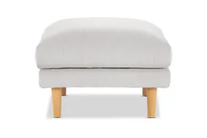 Hampton MKII Ottoman, Grey, by Lounge Lovers by Lounge Lovers, a Ottomans for sale on Style Sourcebook