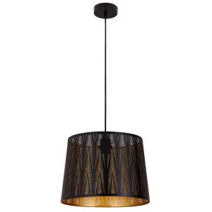 CLA Penshade Vector Laser-Cut Pendant with Linear Rim Black by Compact Lamps Australia, a Pendant Lighting for sale on Style Sourcebook