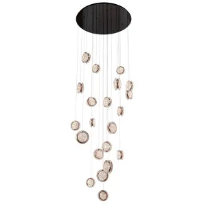 Vencha Yoyo 21 Light Tricolour LED Cluster Pendant Gun Metal by Vencha, a Pendant Lighting for sale on Style Sourcebook
