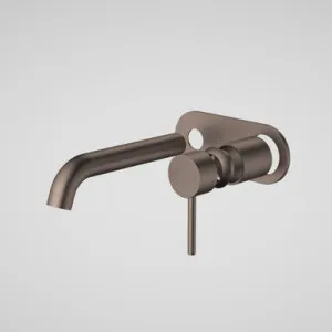 Liano II 175mm Wall Basin Or Bath Trim Kit Rounded Cover Plate Lead Free | Made From Brass In Brushed Bronze By Caroma by Caroma, a Bathroom Taps & Mixers for sale on Style Sourcebook