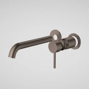 Liano II 210mm Wall Basin Or Bath Trim Kit 2 X Round Cover Plates Lf | Made From Brass In Brushed Bronze By Caroma by Caroma, a Bathroom Taps & Mixers for sale on Style Sourcebook