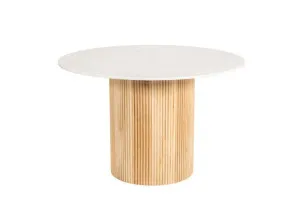 Paloma Marble Dining Table - 120 x 120 x 76cm by null, a Dining Tables for sale on Style Sourcebook