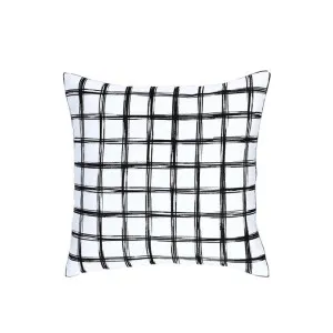 Kyro Cushion Black 45 x 45cm by null, a Cushions, Decorative Pillows for sale on Style Sourcebook