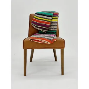 Nava Hand Knitted Throw Multi by null, a Throws for sale on Style Sourcebook