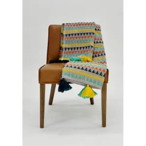 Amana Hand Loomed Throw Multi by null, a Throws for sale on Style Sourcebook