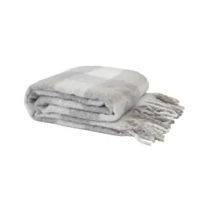 Bambury Cosmo Stone Throw by null, a Throws for sale on Style Sourcebook