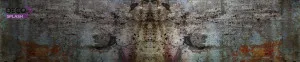 Grunge Stone (Chrome Collection) by DecoSplash®, a Solid Surfaces for sale on Style Sourcebook