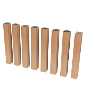 DecoWood® Coastal Spotted Gum, DecoBattnen 50 x 50mm by DecoBatten®, a Aluminium Cladding for sale on Style Sourcebook